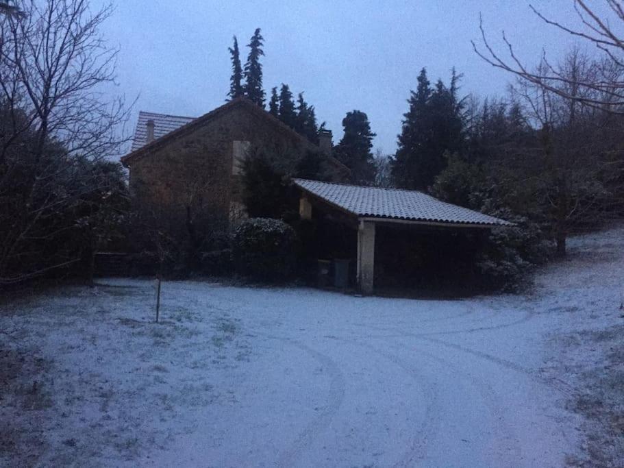 Grande Maison Familiale En Pierres Sud Ardeche Lalevade-d'Ardeche Exterior photo